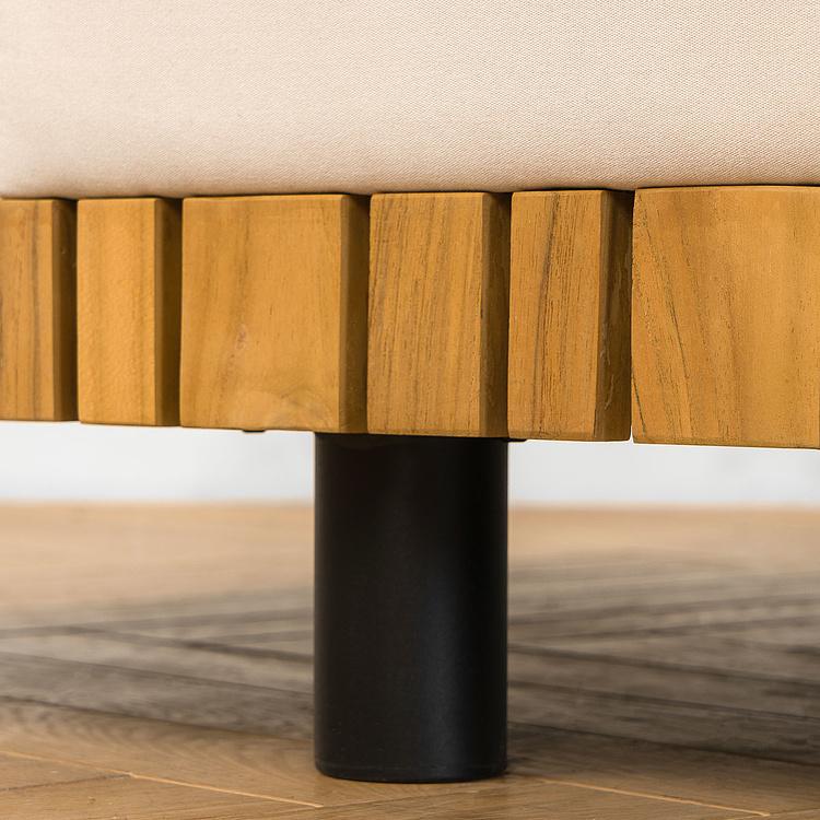 Садовый угловой диван Икона Icon Group, Golden Teak