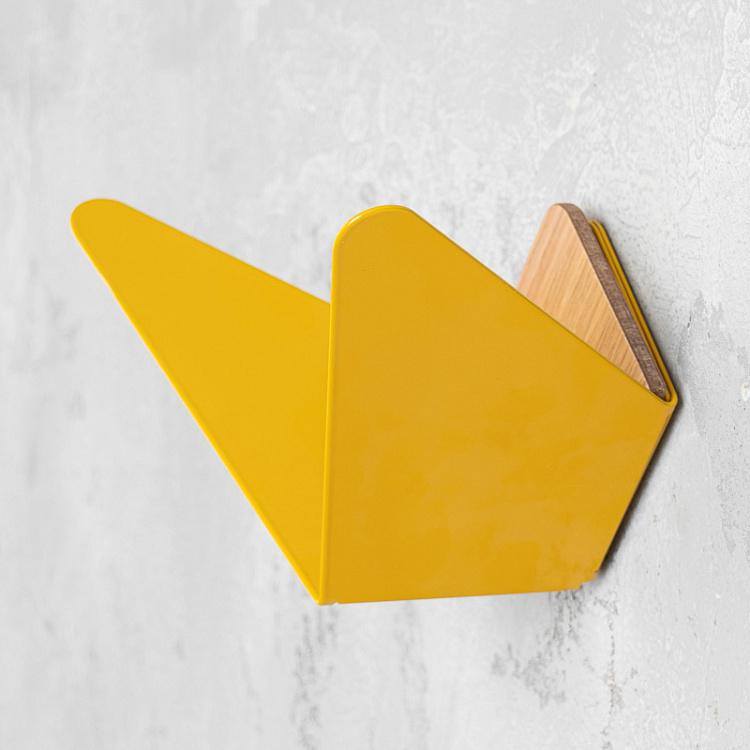 Крючок Бабочка шафранно-жёлтого цвета, M Butterflies Hook Medium Saffron Yellow