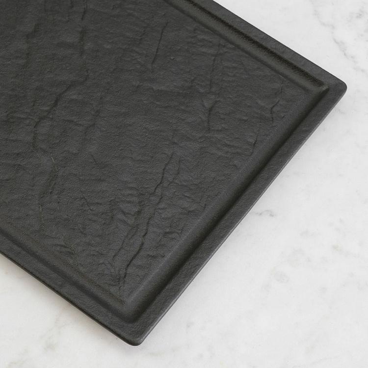 Прямоугольная тарелка для стейков Вулкания, L Vulcania Rectangle Steak Plate Large