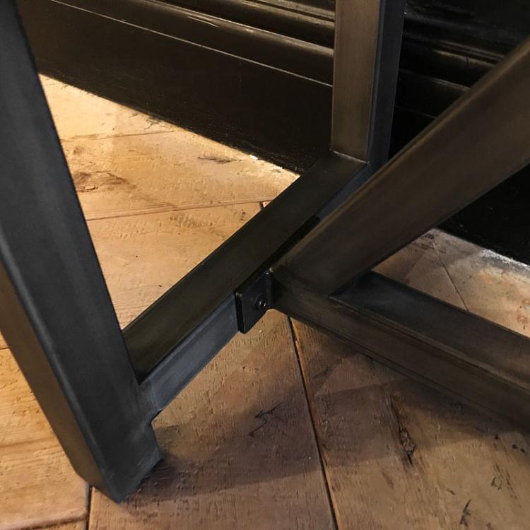 Консольный стол Трапт, матовые чёрные ножки Trapt Console Matt Black