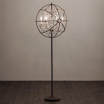 Gyro Crystal Floor Lamp
