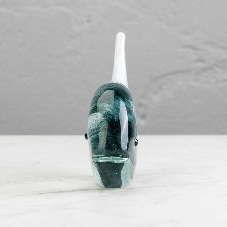 Пресс-папье Серый кит Glass Paperweight Grey Whale