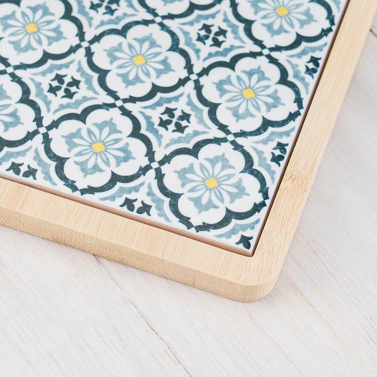 Набор из двух сервировочных досок Солнечные закуски, L Set Of 2 Serving Boards Large Tapas Soleil