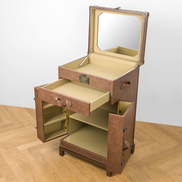 Барный шкаф-сундук Вояж Voyage Chest Sideboard RM