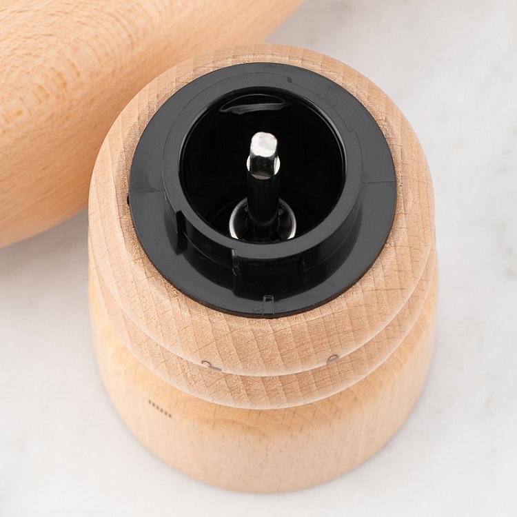 Электрическая мельница для перца Париж, светлое дерево Paris Electric Pepper Mill Natural Wood