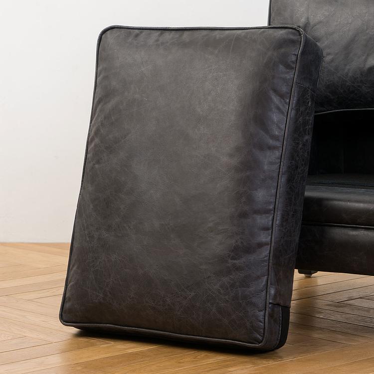 Кресло Джон, чёрные ножки John Armchair, Black Wood D