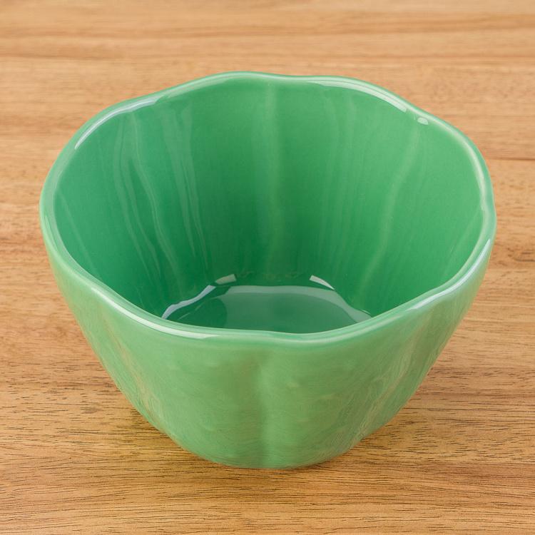 Зелёная пиала Пачи, L Pachy Bowl Large Dark Green