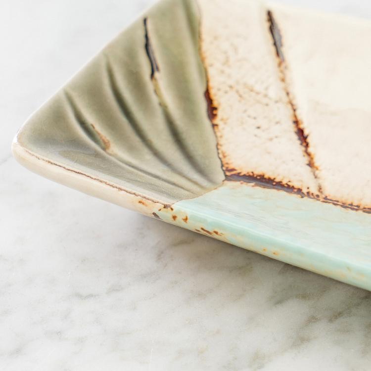 Набор из трёх сервировочных блюд Мультяшные рыбки Set Of 3 Long Fish Dishes Comics