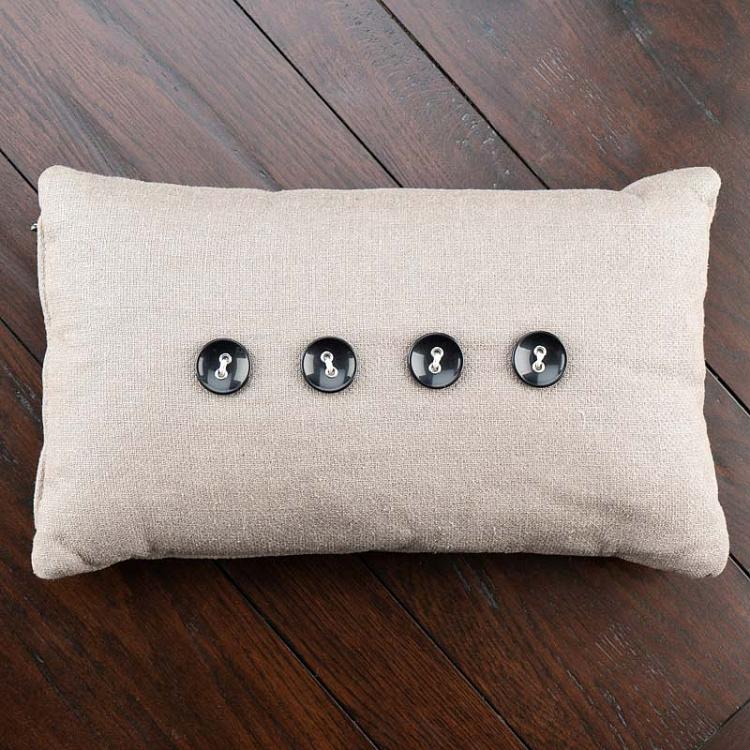 Декоративная льняная подушка 62 62 Cushion