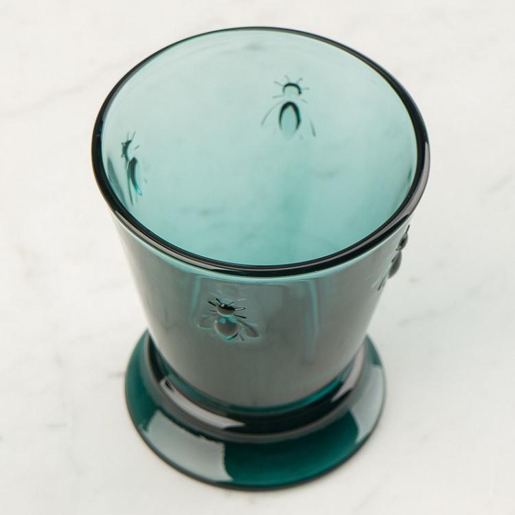 Серо-голубой низкий стакан Пчёлы Abeille Bleu Nuit Gobelet