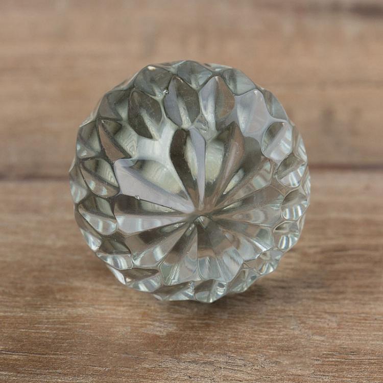 Мебельная ручка-кнопка Стеклянный шар Glass Ball Knob