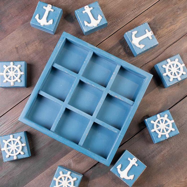 Настольная игра Крестики-нолики с морской тематикой OXO Game Marine