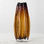 Ваза Carambola Shape Amber Glass Vase Large