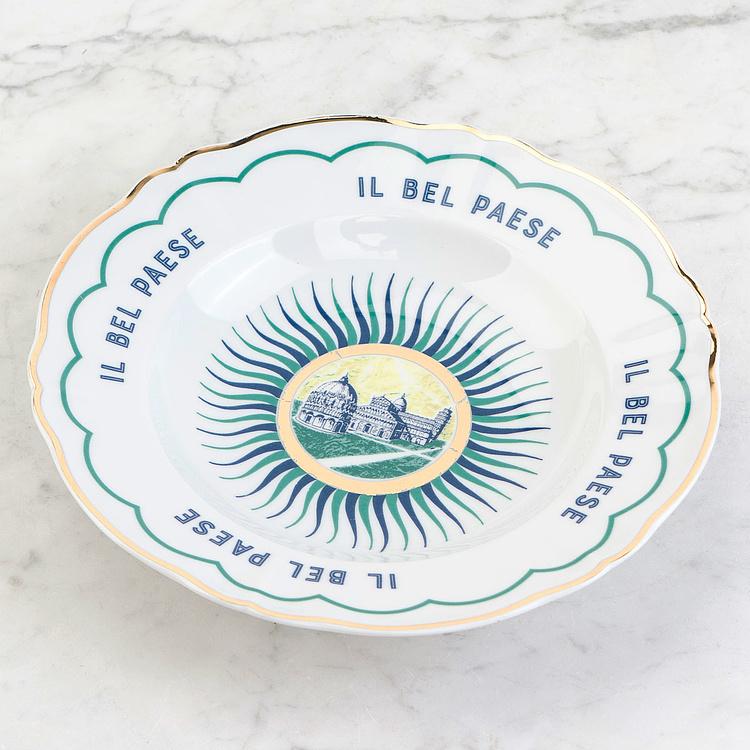 Глубокая тарелка Хорошие воспоминания Чудеса Un Buon Ricordo Deep Plate Miracoli