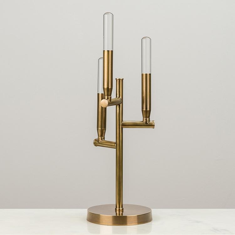 Настольная лампа в виде золотого канделябра Golden Candelabrum Table Lamp