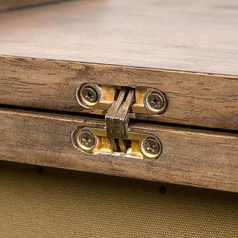 Журнальный стол Girona Coffee Table RM натуральная кожа Whiskey