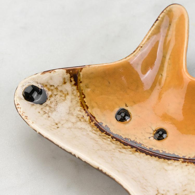 Набор из двух сервировочных блюд Собачки Set Of 2 Dog Dishes