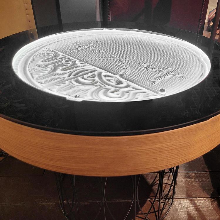 Кинетический журнальный стол Умо, S Umo Coffee Table Small, Black