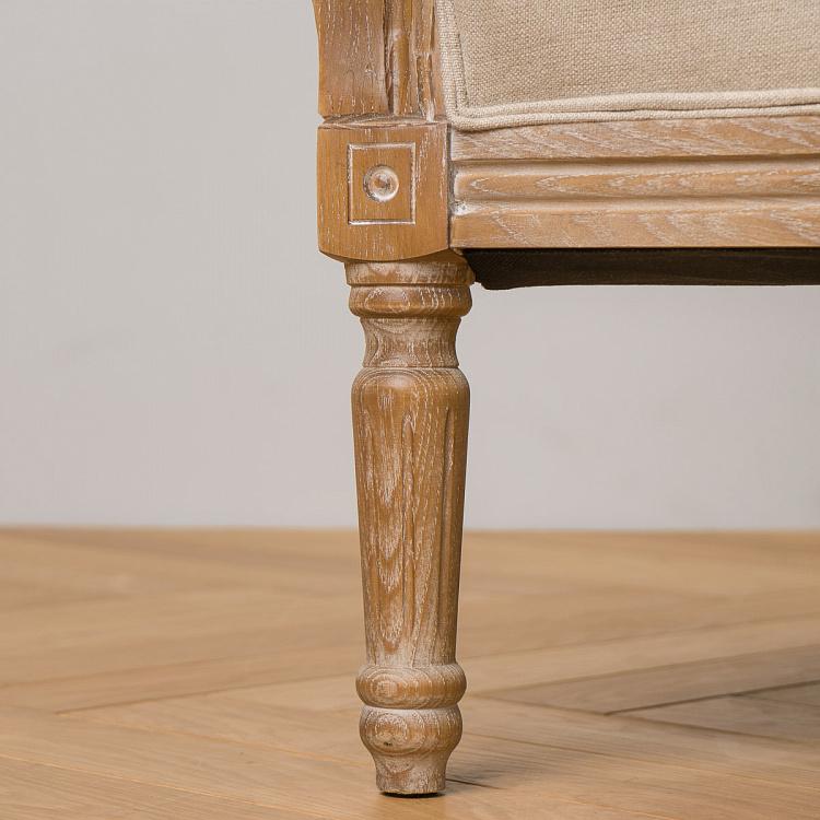 Двухместный диван Жан-Поль, песочные ножки Jean-Paul 2 Seater, Oak Sandwashed