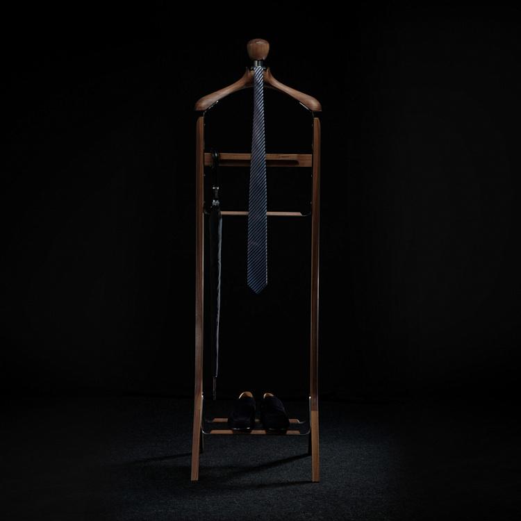 Напольная вешалка Лондон, американский орех London Rack, American Walnut