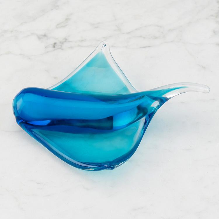 Пресс-папье Скат Glass Paperweight Ray Fish