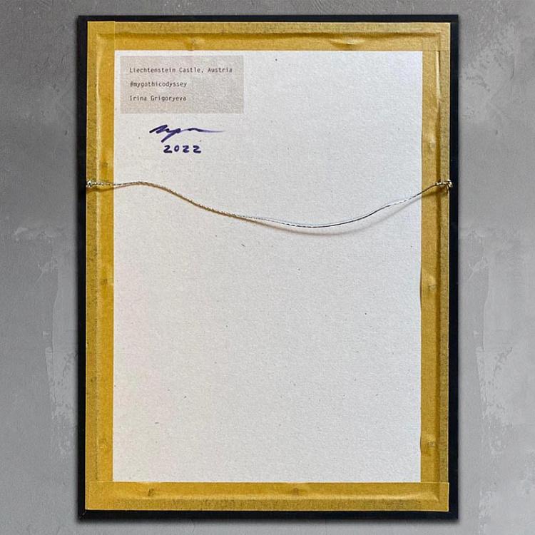 Фотография в рамке Замок Лихтенштейн, Австрия Liechtenstein Castle Austria Photo