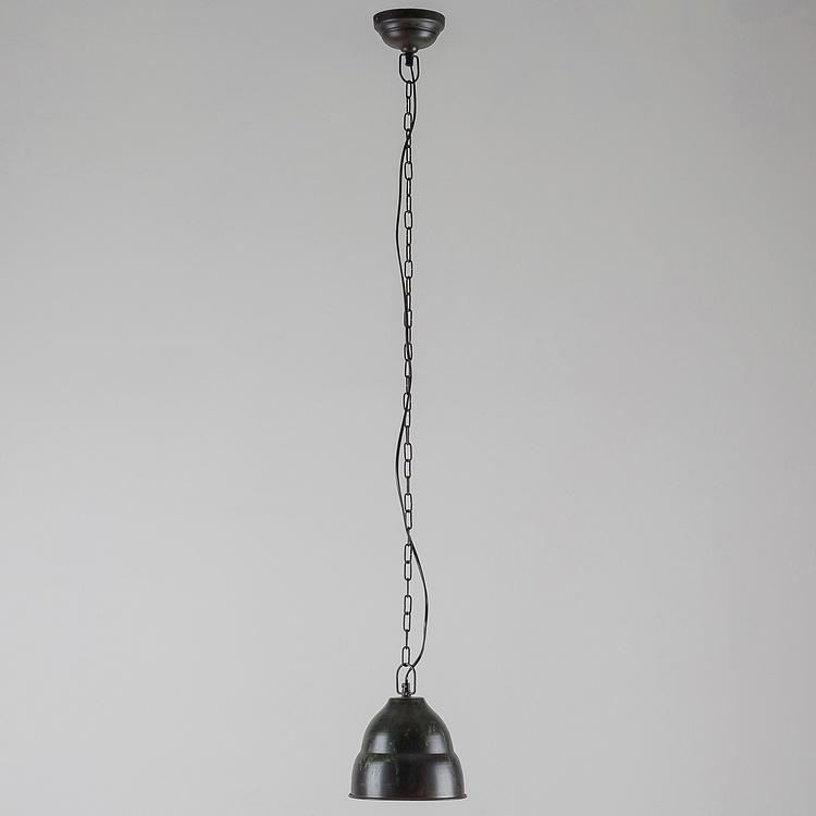 Подвесной светильник Траттория зеленоватая медь Hanging Lamp White And Verdigris