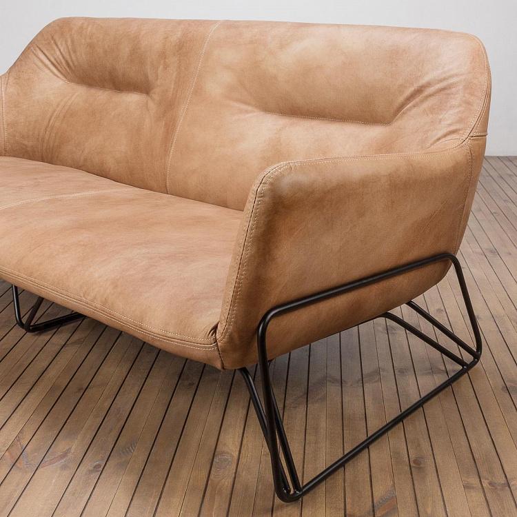 Трёхместный диван Тамборини, матовые чёрные ножки Tamborini 3 Seater, Matte Black