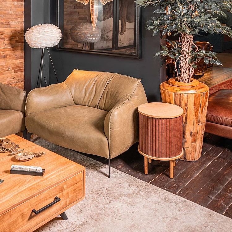 Прикроватный столик Одейшес, светлый дуб Audacious Side Table, Oak