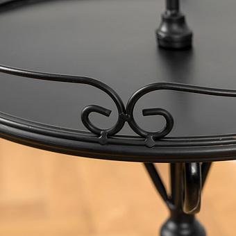Подсвечник со столиком Perla Side Table With Candelabrum