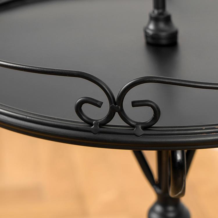 Подсвечник Перла на семь свечей со столиком Perla Side Table With Candelabrum