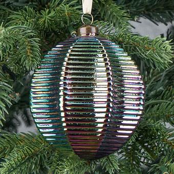 Striped Neon Ball 10 cm