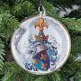 Ёлочная игрушка Medallion With Coat Of Arms Fleur De Lis 10 cm