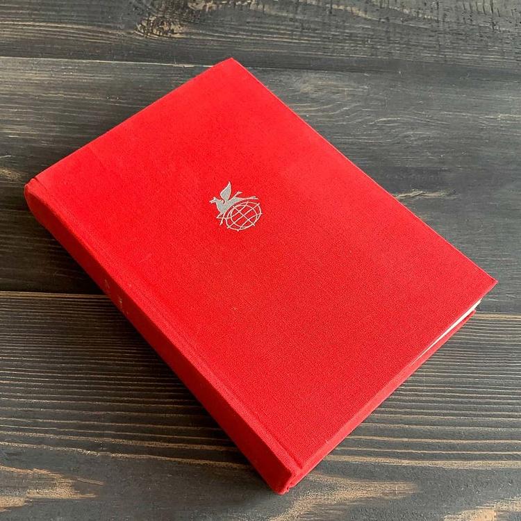 Винтажная книга Библиотека всемирной литературы, том 95-2. Хроника царствования Карла IX. Новеллы. Проспер Мериме Vintage Book World Literature Library 95-2