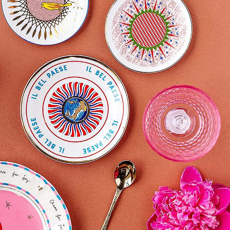 Тарелка для хлеба Хорошие воспоминания Италия Un Buon Ricordo Bread Plate Italia