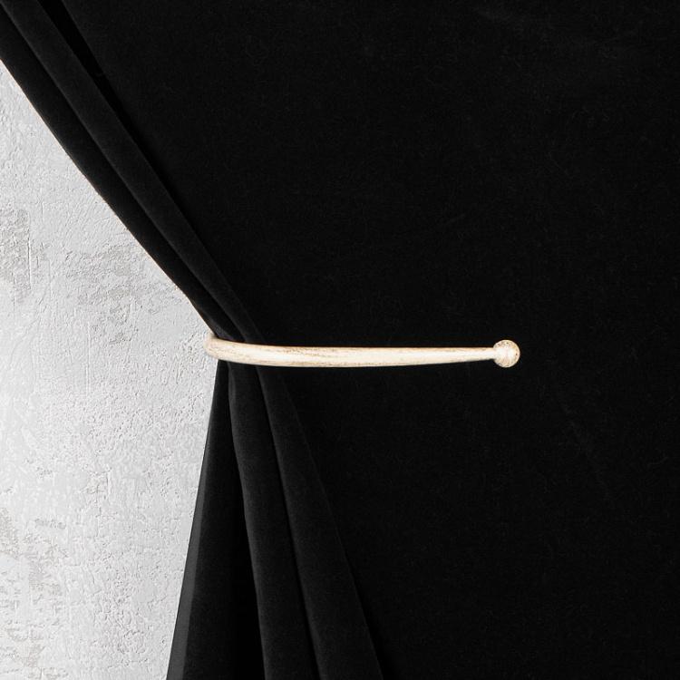 Держатель для шторы Элегант Ост ванильно-золотой Elegant Ost Curtains Holder Vanilla Gold
