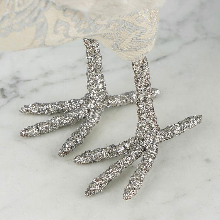 Статуэтка Павлин с золотой короной, L Peacock With Golden Crown Large