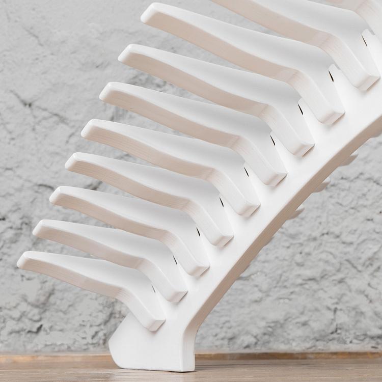 Белое кресло-шезлонг Кит Whale Lounge White