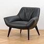 Кресло Belfiore Low Back Armchair, Carbon Oak
