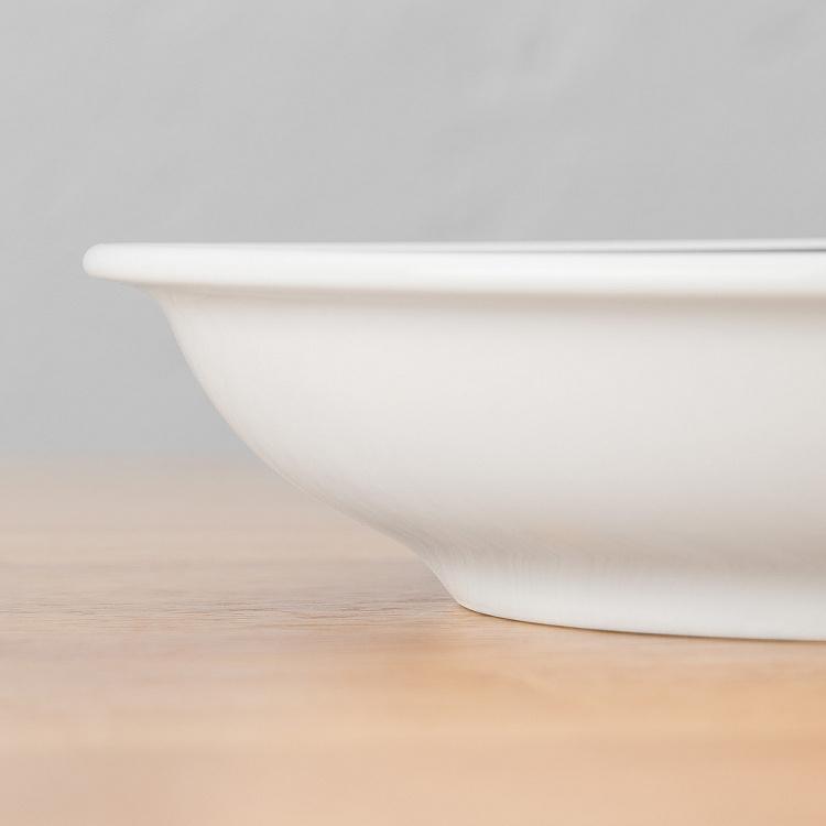 Суповая тарелка Синяя полоска, L Filo Blue Soup Plate Large