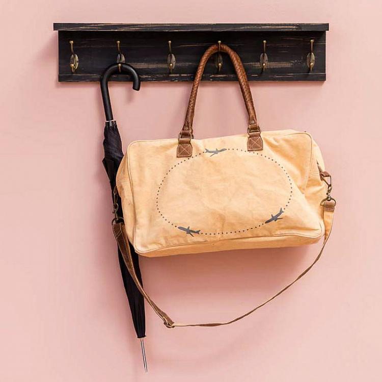 Шестиместная настенная вешалка Coat Holder With 6 Hooks