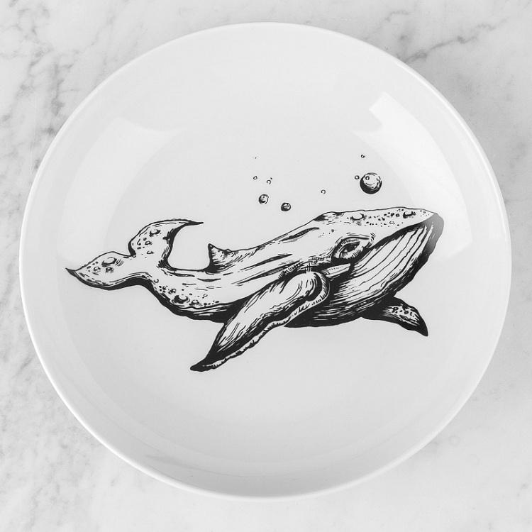 Глубокая тарелка Кит Whale Deep Plate