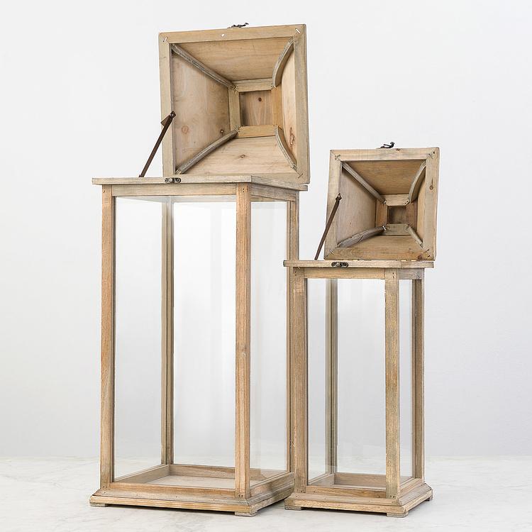 Набор из двух подсвечников-фонарей Ивона Set Of 2 Garden Candle Lanterns Ivona