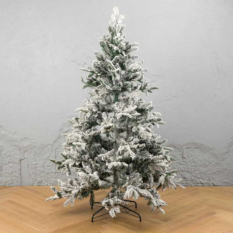 Искусственная заснеженная новогодняя ёлка, 182 см Snow-Covered Spruce Without Light Bulbs 182 cm