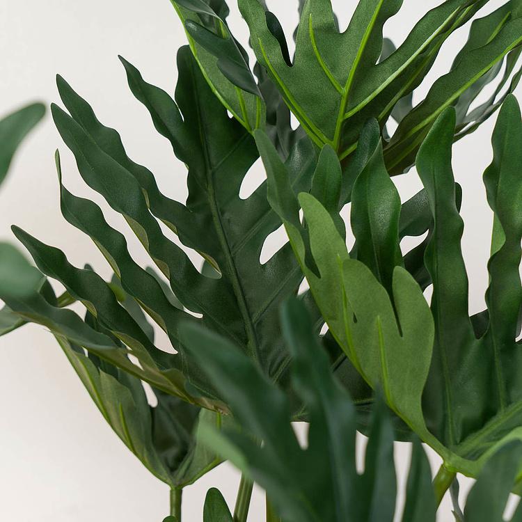 Искусственный кустовой филодендрон Селло Мидл Sello Middle Philodendron Bush 95 cm