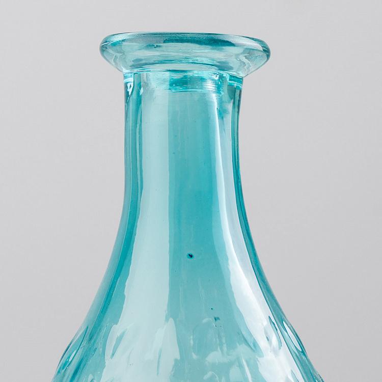 Голубая мини-ваза Вьюнок Liseron Vase Blue Small