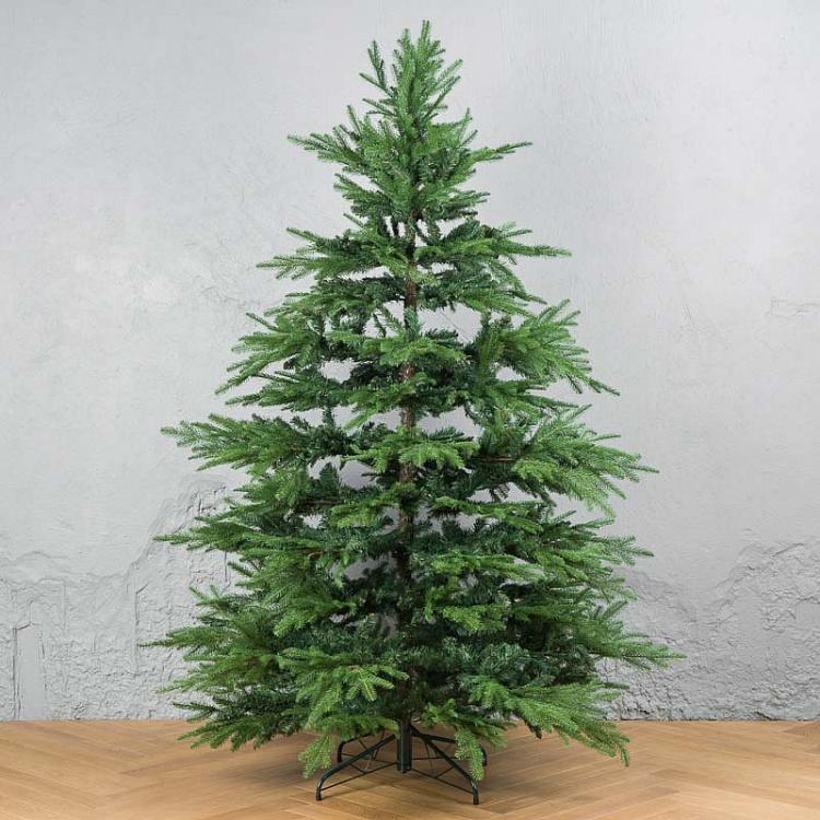 Искусственная новогодняя ёлка без лампочек, 215 см Green Spruce Without Light Bulbs 215 cm