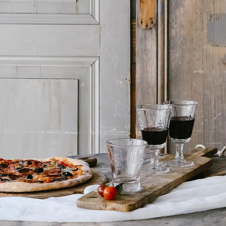 Бокал для вина Геральдическая лилия Fleur De Lys Wine Glass