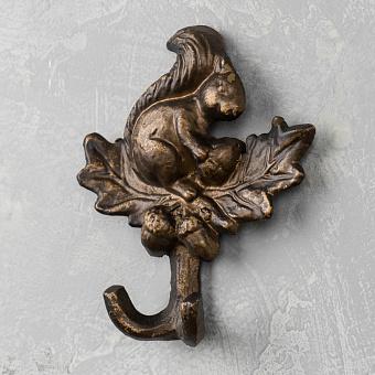 Squirrel Copper Double Hook