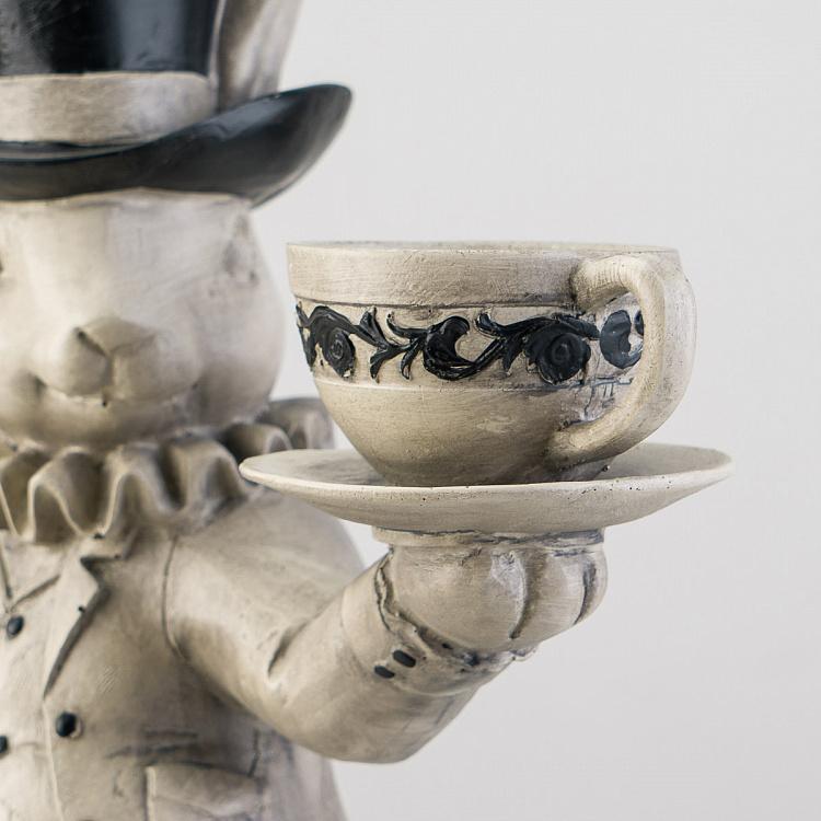 Статуэтка кролика из сказки Алиса в Стране чудес Alice Rabbit Deco Figurine